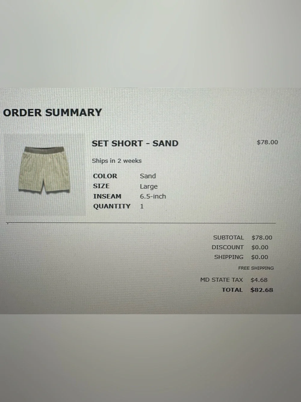 Ten Thousand Men's Set Short